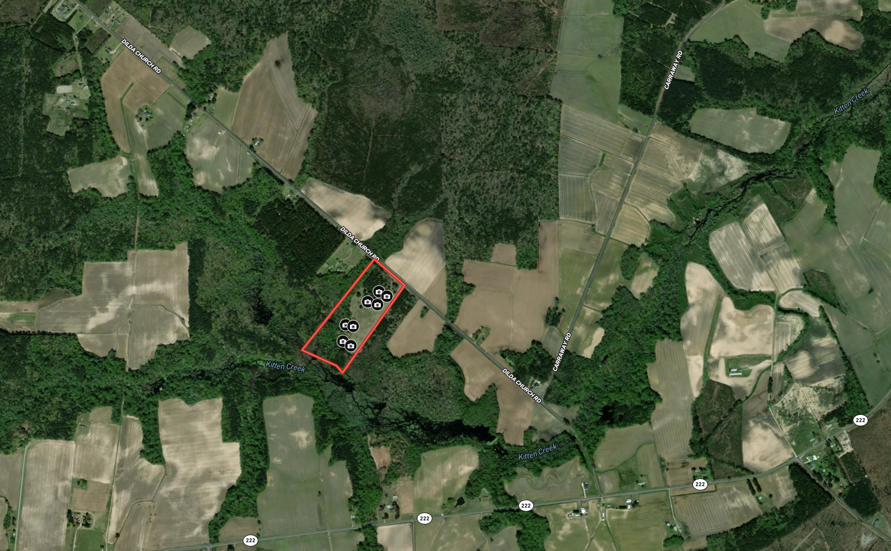 23-AC Country Retreat with Two Homes in Pitt County, NC